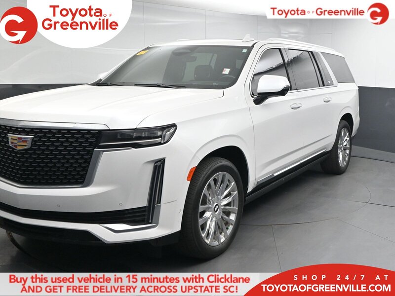 Used 2022 CADILLAC ESCALADE ESV PREMIUM LUXURY in GREENVILLE, SOUTH CAROLINA