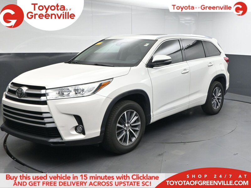Used 2018 TOYOTA HIGHLANDER XLE in GREENVILLE, SOUTH CAROLINA