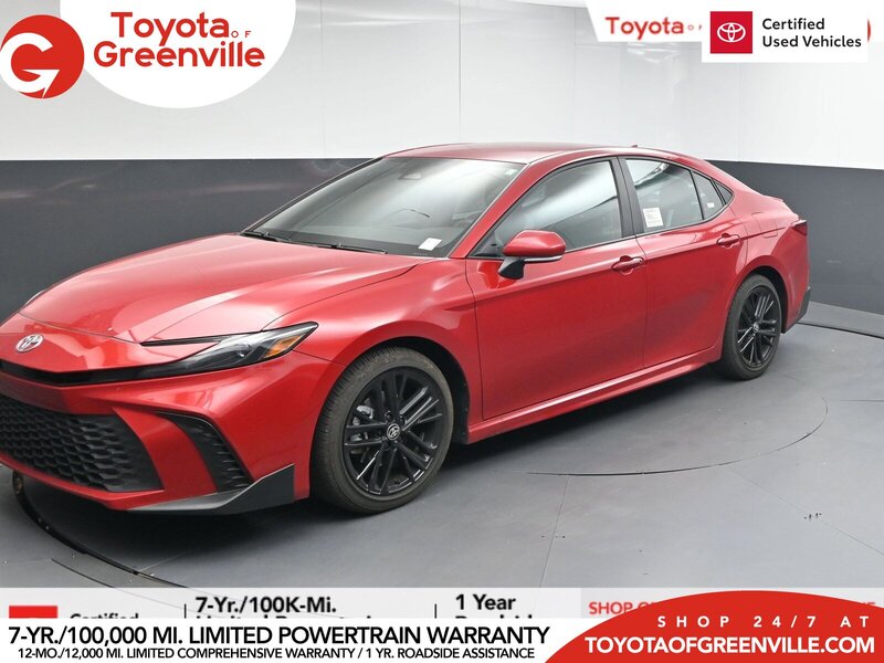 Used 2025 TOYOTA CAMRY SE in GREENVILLE, SOUTH CAROLINA