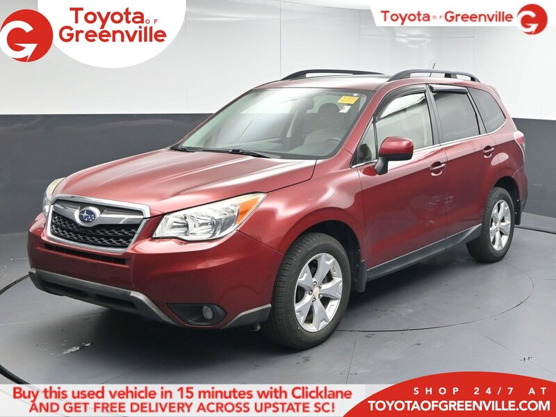 Used 2015 SUBARU FORESTER 2.5I LIMITED in GREENVILLE, SOUTH CAROLINA
