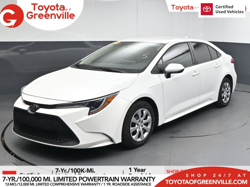 Used 2021 TOYOTA COROLLA LE in GREENVILLE, SOUTH CAROLINA