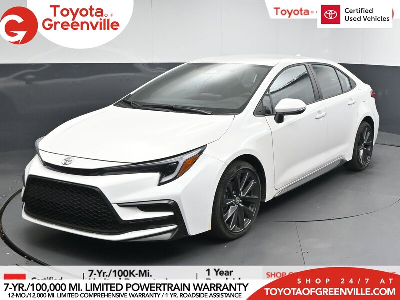 Used 2024 TOYOTA COROLLA SE in GREENVILLE, SOUTH CAROLINA