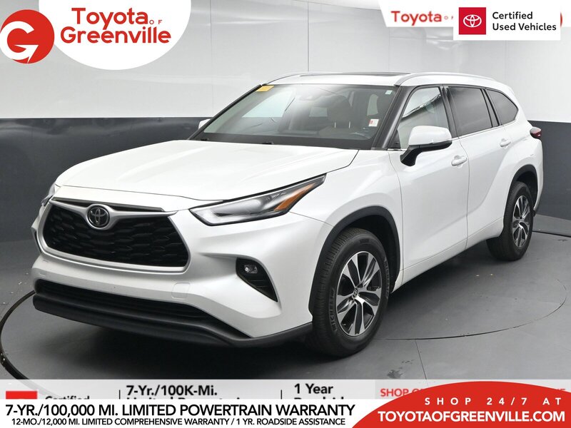 Used 2022 TOYOTA HIGHLANDER XLE in GREENVILLE, SOUTH CAROLINA
