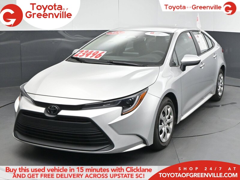 Used 2024 TOYOTA COROLLA LE in GREENVILLE, SOUTH CAROLINA