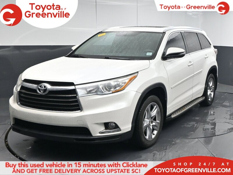 Used 2015 TOYOTA HIGHLANDER LIMITED in GREENVILLE, SOUTH CAROLINA
