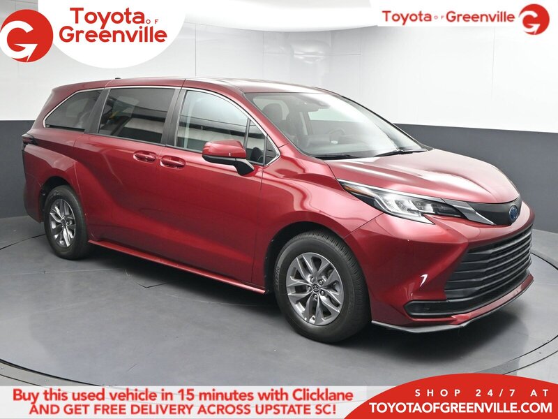 Used 2021 TOYOTA SIENNA LE in GREENVILLE, SOUTH CAROLINA
