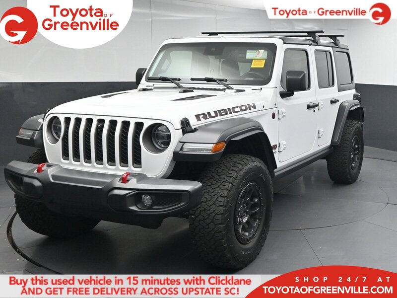 Used 2021 JEEP WRANGLER UNLIMITED RUBICON in GREENVILLE, SOUTH CAROLINA