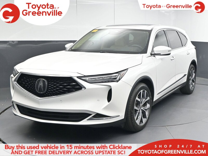 Used 2022 ACURA MDX W/TECHNOLOGY PACKAGE in GREENVILLE, SOUTH CAROLINA