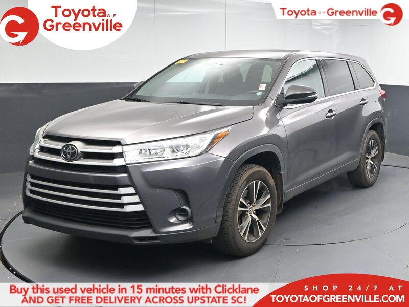 Used 2019 TOYOTA HIGHLANDER LE in GREENVILLE, SOUTH CAROLINA