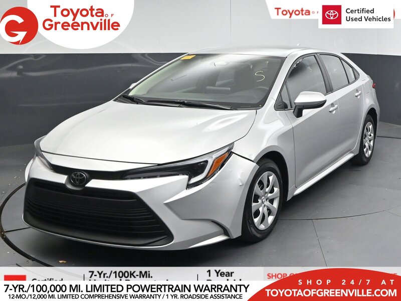 Used 2024 TOYOTA COROLLA LE in GREENVILLE, SOUTH CAROLINA