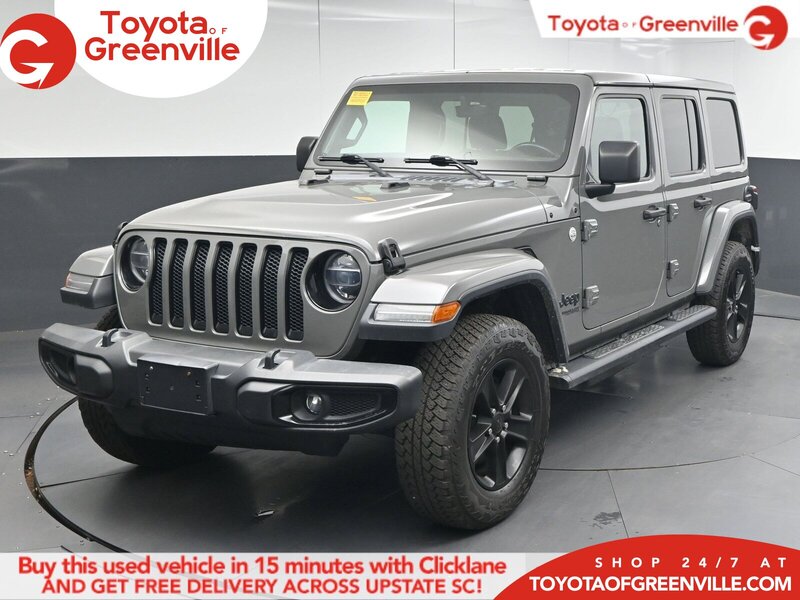 Used 2020 JEEP WRANGLER UNLIMITED SAHARA ALTITUDE in GREENVILLE, SOUTH CAROLINA