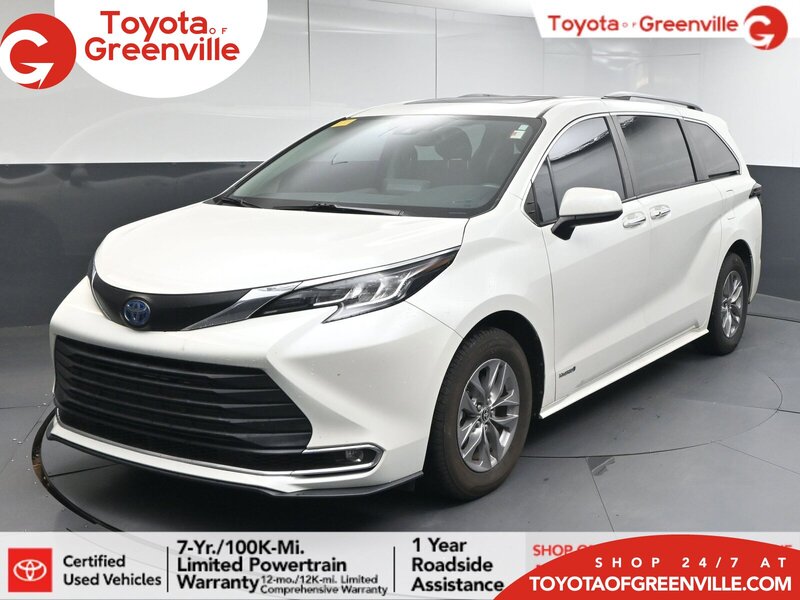 Used 2021 TOYOTA SIENNA XLE in GREENVILLE, SOUTH CAROLINA