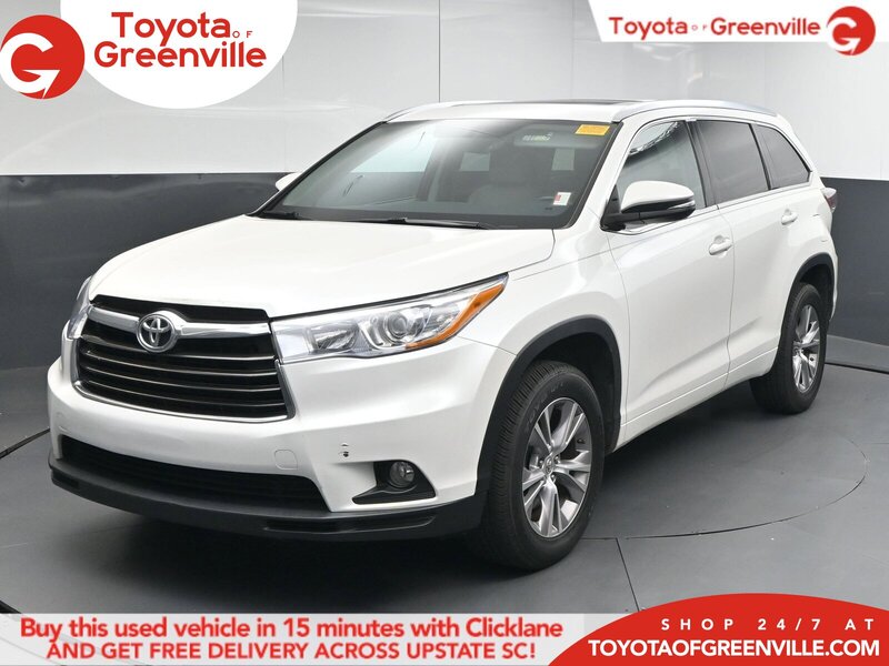 Used 2015 TOYOTA HIGHLANDER XLE in GREENVILLE, SOUTH CAROLINA