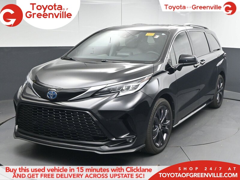Used 2022 TOYOTA SIENNA XSE in GREENVILLE, SOUTH CAROLINA