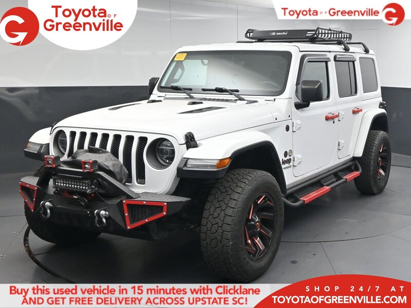 Used 2021 JEEP WRANGLER UNLIMITED RUBICON in GREENVILLE, SOUTH CAROLINA