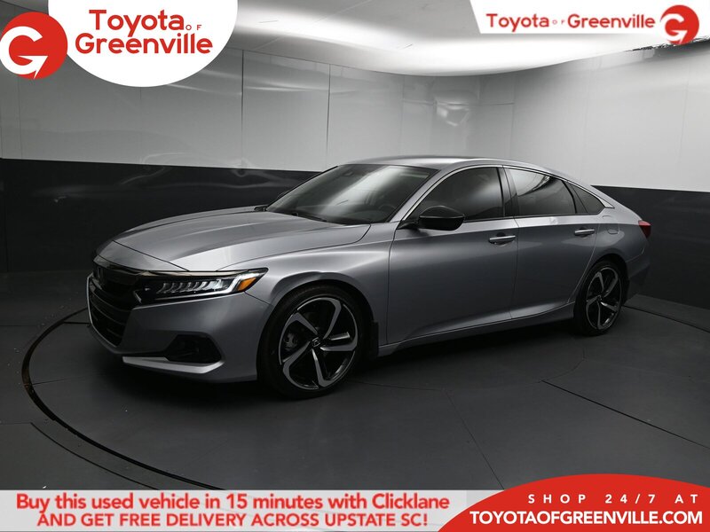 Used 2021 Honda Accord Sedan SPORT SE in GREENVILLE, SOUTH CAROLINA
