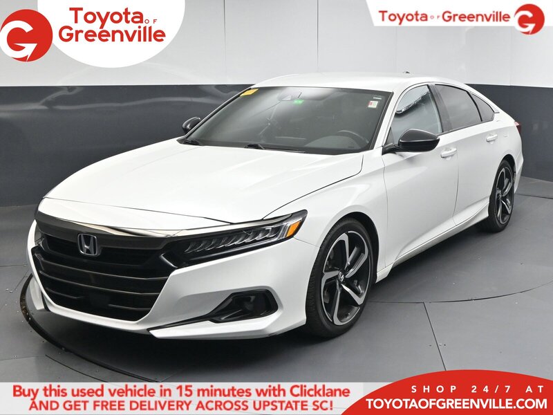 Used 2021 Honda Accord Sedan SPORT in GREENVILLE, SOUTH CAROLINA