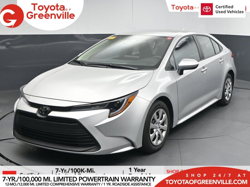 Used 2025 TOYOTA COROLLA LE in GREENVILLE, SOUTH CAROLINA