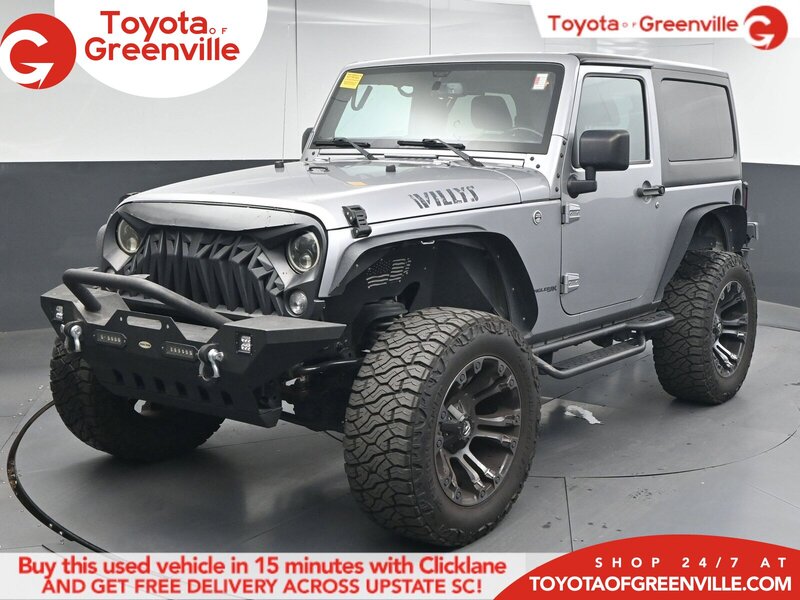 Used 2018 JEEP WRANGLER JK WILLYS WHEELER W in GREENVILLE, SOUTH CAROLINA