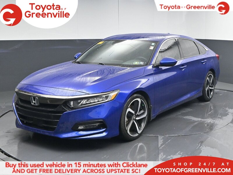 Used 2019 Honda Accord Sedan SPORT 1.5T in GREENVILLE, SOUTH CAROLINA