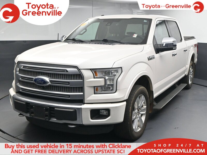 Used 2015 FORD F-150 PLATINUM in GREENVILLE, SOUTH CAROLINA