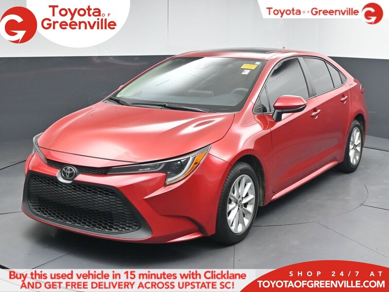 Used 2020 TOYOTA COROLLA LE in GREENVILLE, SOUTH CAROLINA