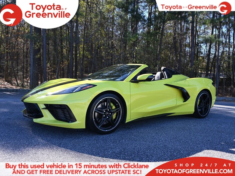 Used 2022 CHEVROLET CORVETTE 3LT in GREENVILLE, SOUTH CAROLINA