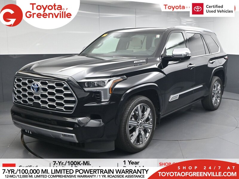 Used 2024 TOYOTA SEQUOIA CAPSTONE in GREENVILLE, SOUTH CAROLINA