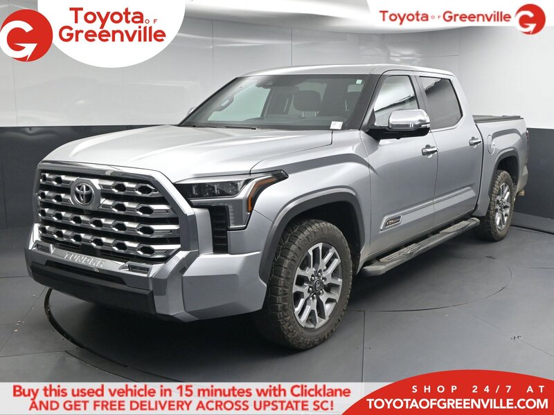 Used 2025 TOYOTA TUNDRA 1794 EDITION CREWMAX 5.5' BED in GREENVILLE, SOUTH CAROLINA