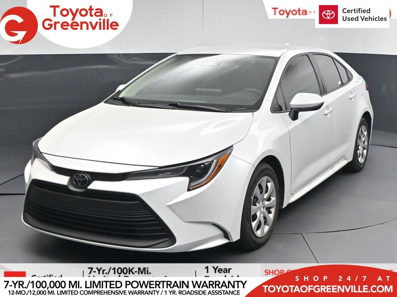 Used 2025 TOYOTA COROLLA LE in GREENVILLE, SOUTH CAROLINA