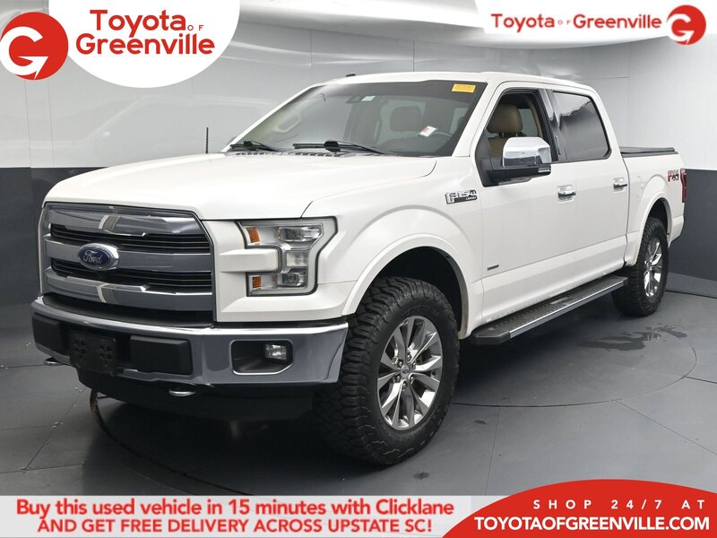 Used 2016 FORD F-150 LARIAT in GREENVILLE, SOUTH CAROLINA