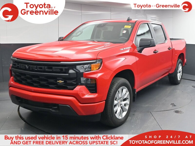 Used 2025 CHEVROLET SILVERADO 1500 CUSTOM in GREENVILLE, SOUTH CAROLINA