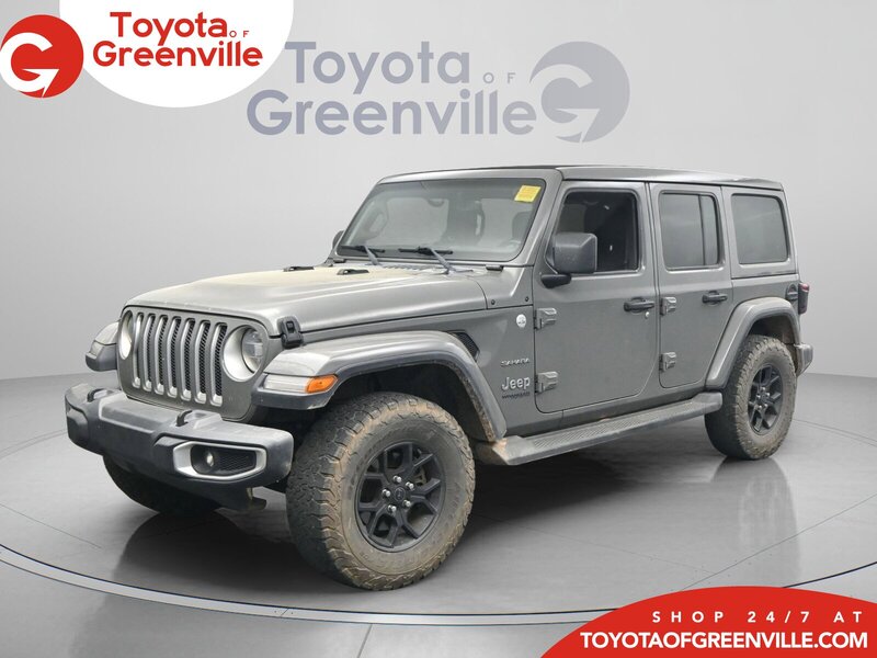 Used 2020 JEEP WRANGLER UNLIMITED SAHARA in GREENVILLE, SOUTH CAROLINA