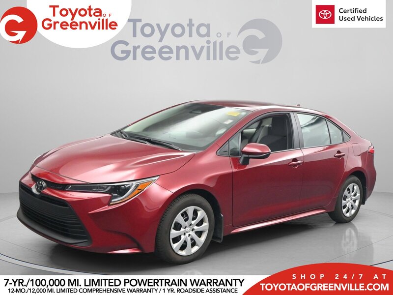 Used 2025 TOYOTA COROLLA LE in GREENVILLE, SOUTH CAROLINA