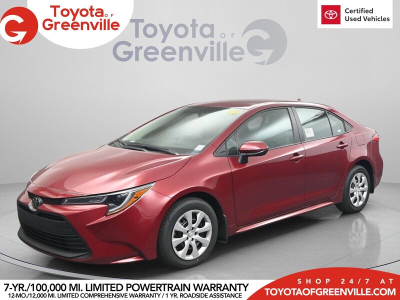Used 2025 TOYOTA COROLLA LE in GREENVILLE, SOUTH CAROLINA