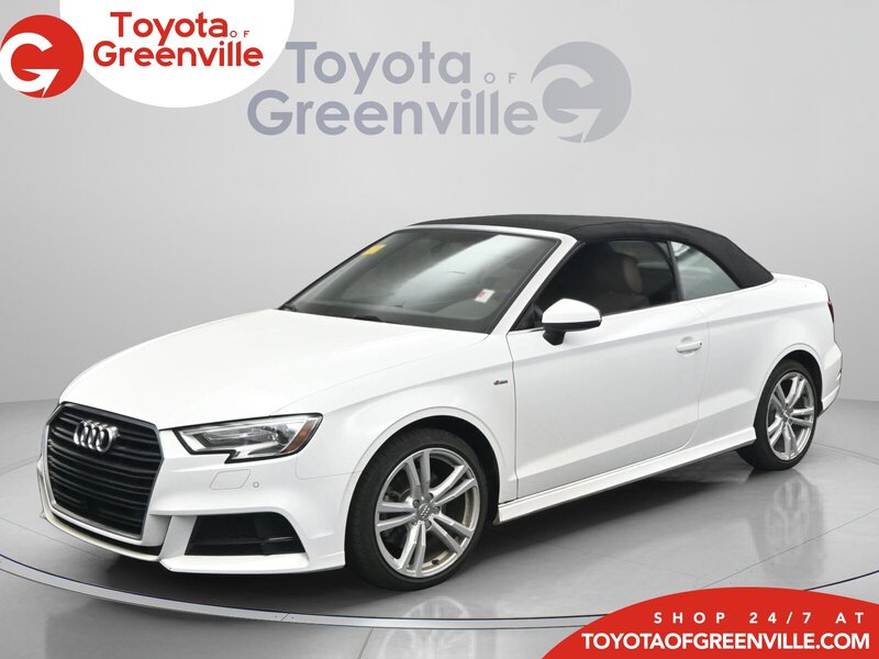 Used 2018 AUDI A3 CABRIOLET PREMIUM PLUS in GREENVILLE, SOUTH CAROLINA