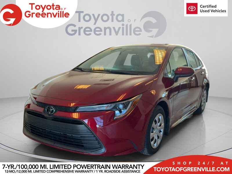 Used 2026 TOYOTA COROLLA LE in GREENVILLE, SOUTH CAROLINA