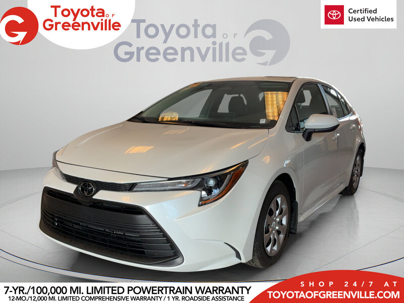 Used 2026 TOYOTA COROLLA LE in GREENVILLE, SOUTH CAROLINA