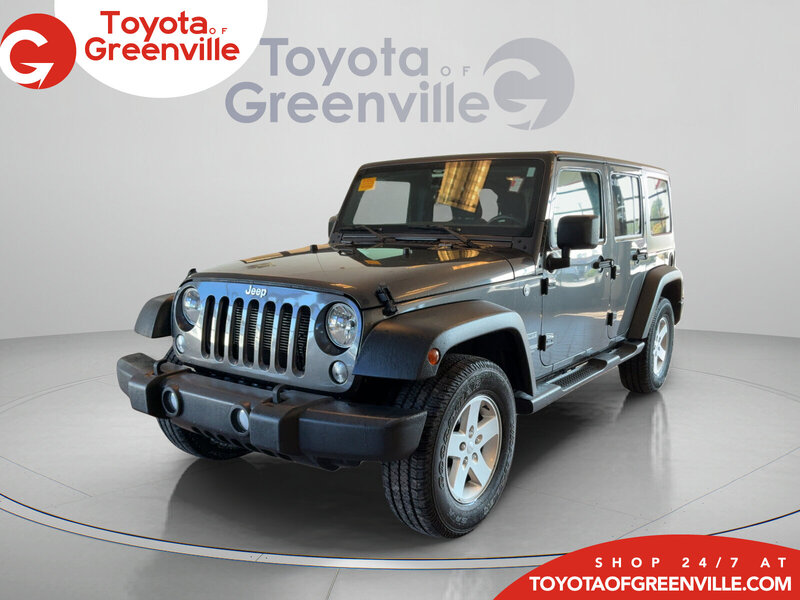 Used 2018 JEEP WRANGLER JK UNLIMITED SPORT S in GREENVILLE, SOUTH CAROLINA