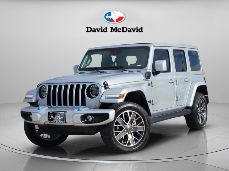 Used 2022 JEEP WRANGLER UNLIMITED SAHARA HIGH ALTITUDE 4XE in FRISCO, TEXAS